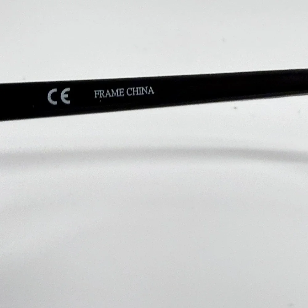 Nike‎ 5509 018 Rectangular Sunglasses Matte Black Grey Striped Temples 48-17-130